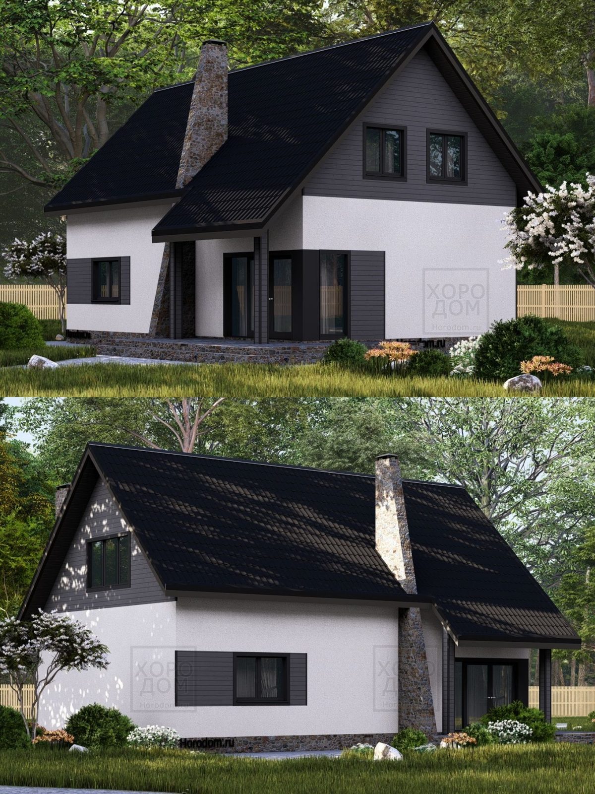 Проект дома 150 м2 / Газобетон / 2 этажа — фото 7