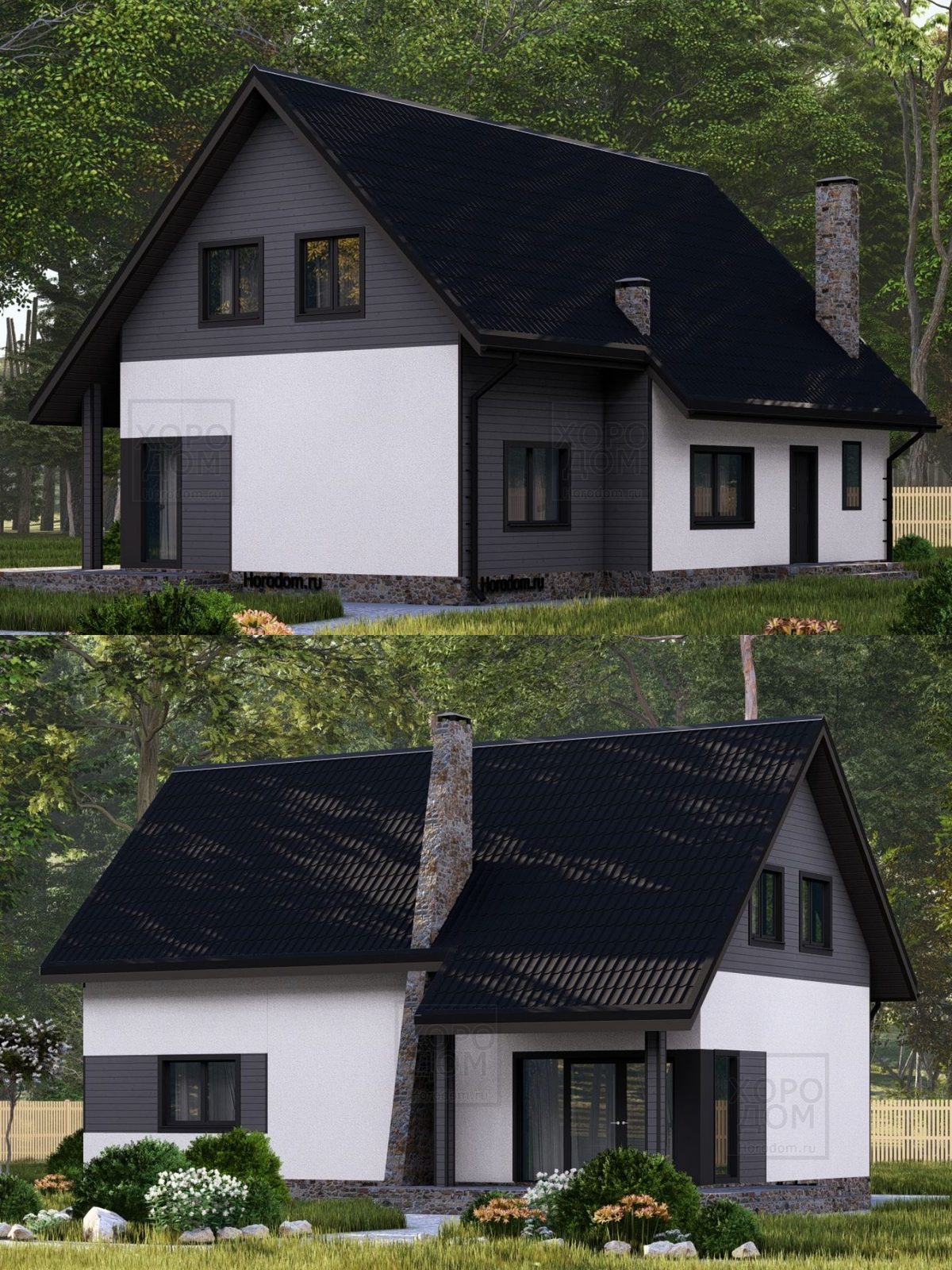 Проект дома 150 м2 / Газобетон / 2 этажа — фото 8