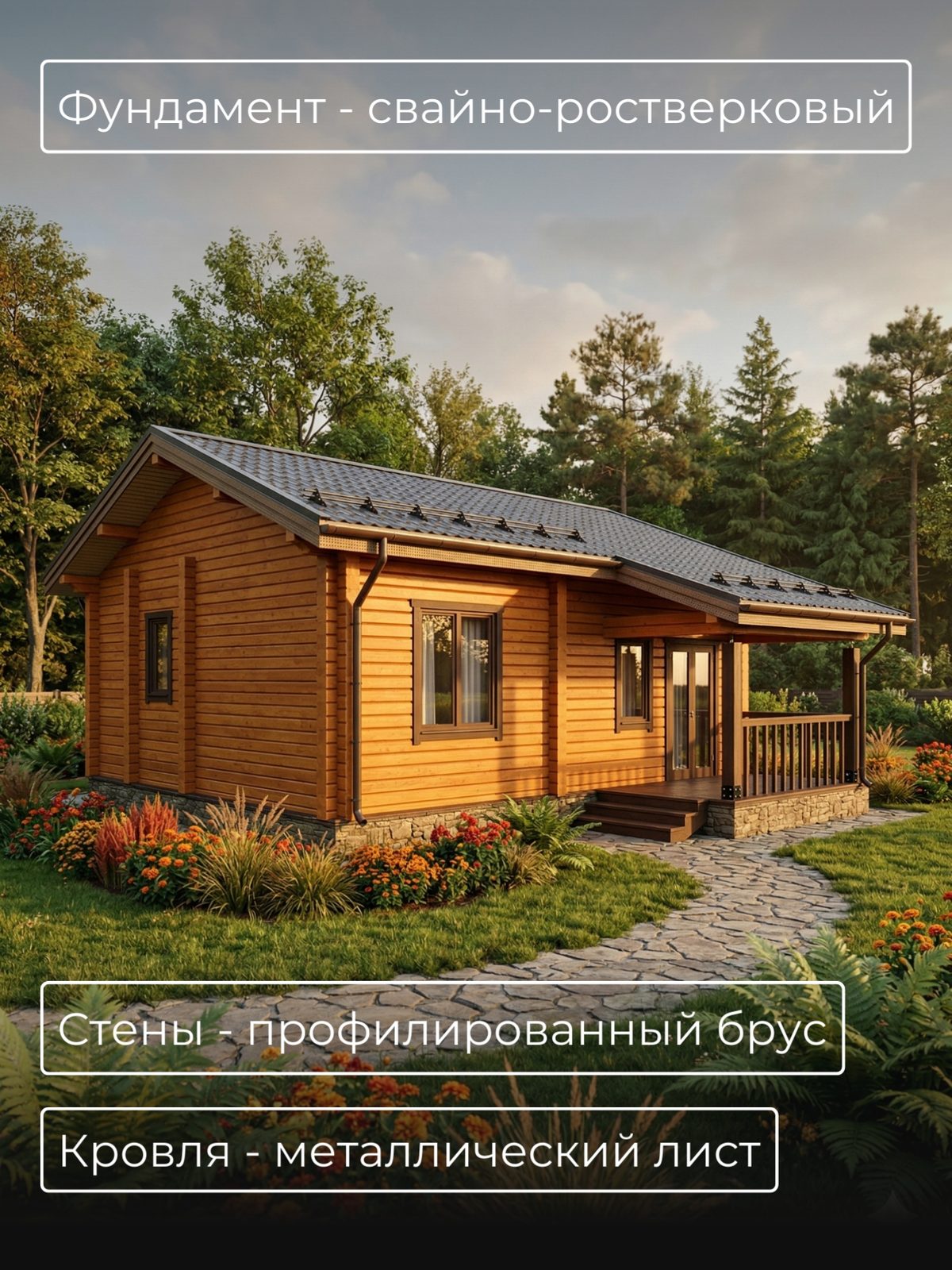 Проект дома 78 м2 / Каркас / 1 этаж / 13 — фото 5