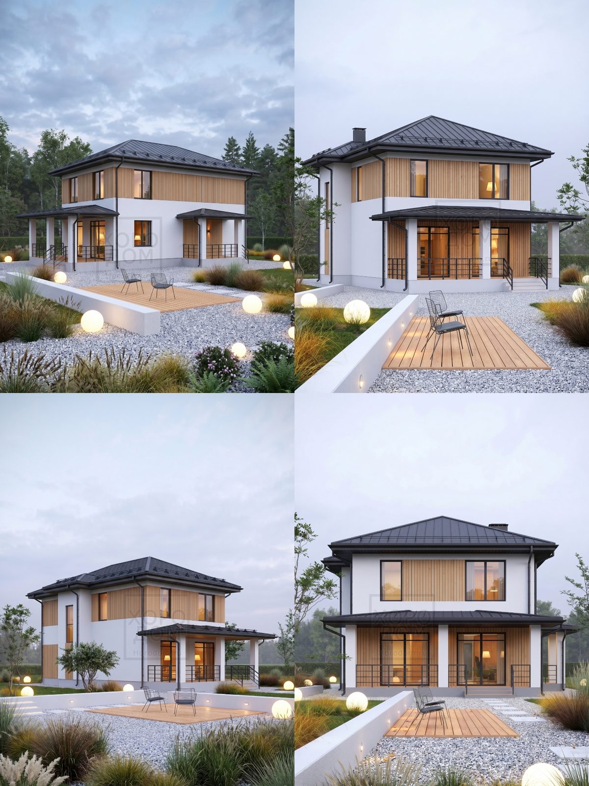Проект дома 160 м2 / Газобетон / 2 этажа — фото 7