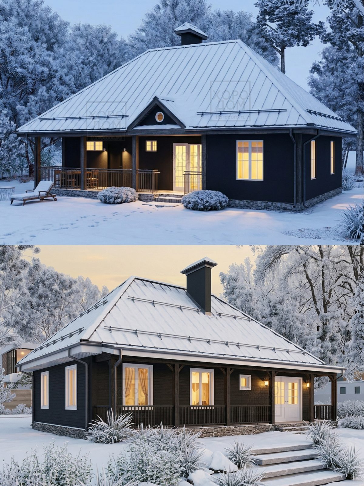 Проект дома 19,2 м2 / Газобетон / 1 этаж — фото 7