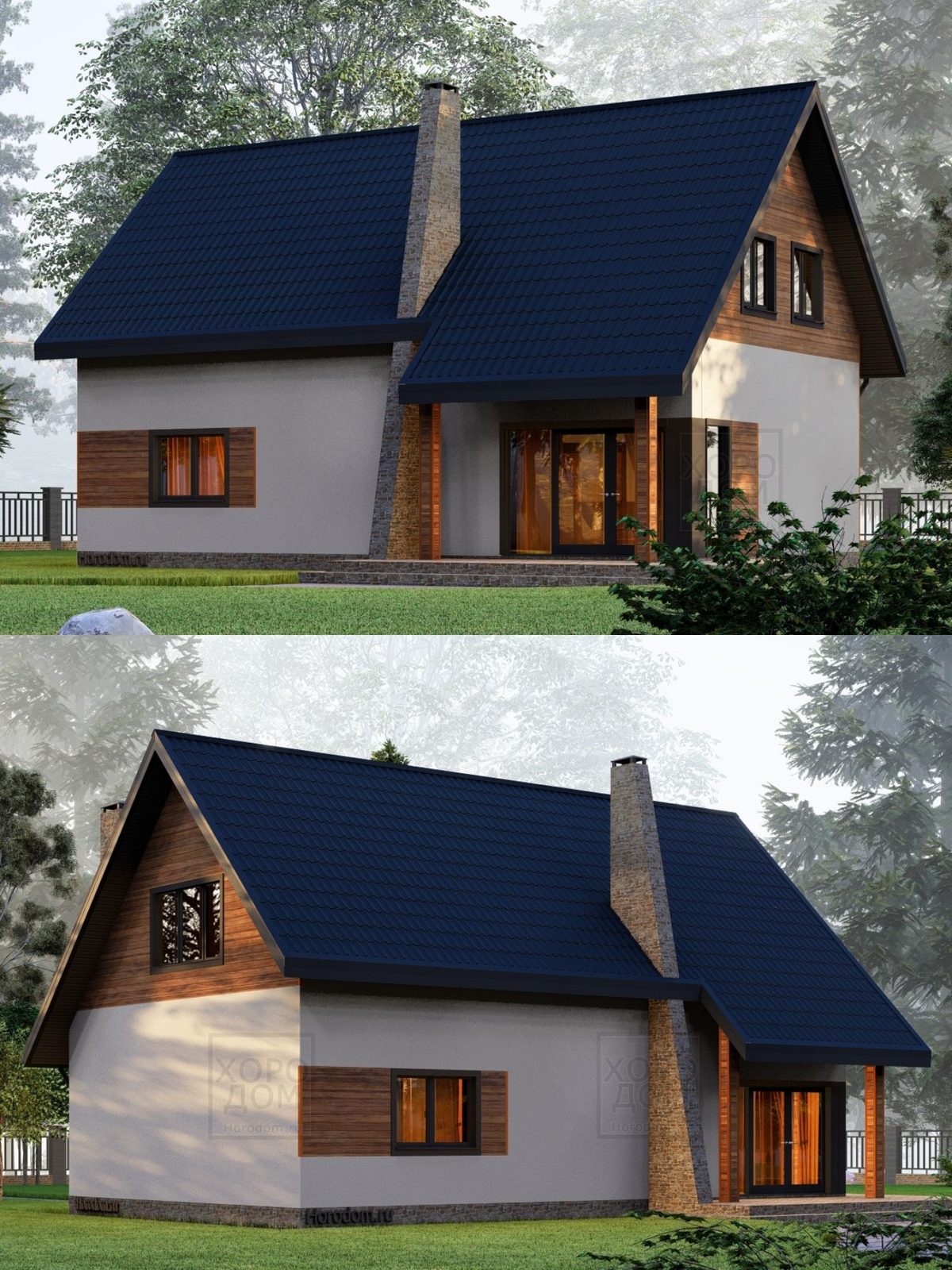 Проект дома 150 м2 / Газобетон / 2 этажа — фото 7