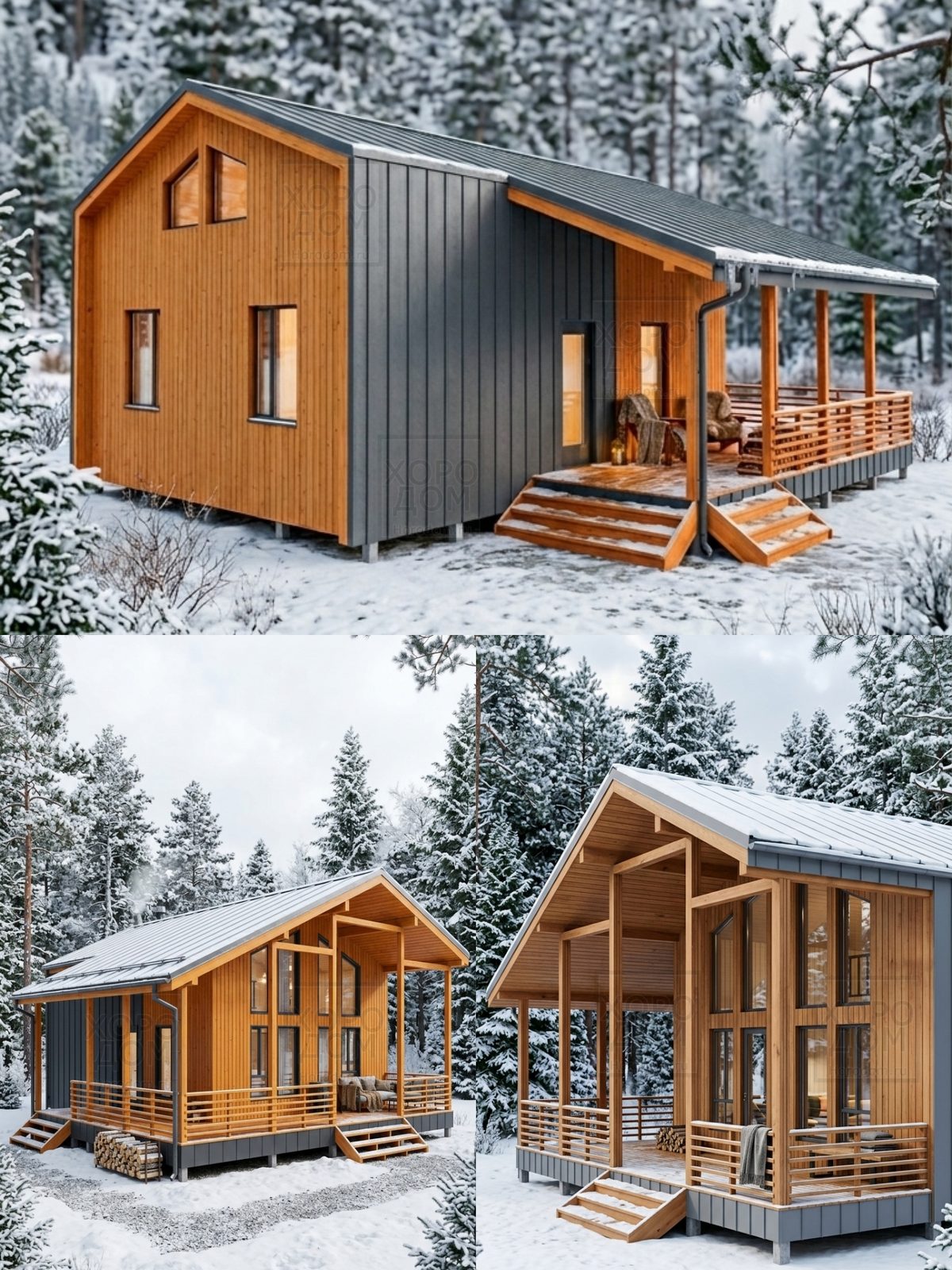 Проект дома 140 м2 / Каркас / 1 этаж / 1 — фото 7