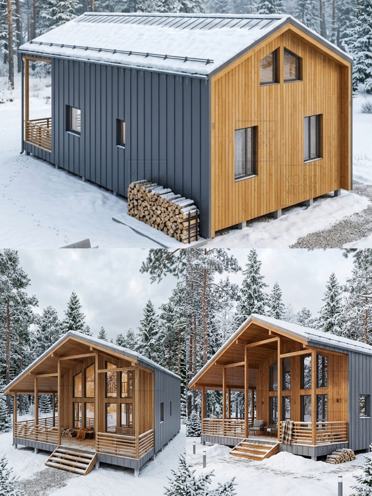 Проект дома 140 м2 / Каркас / 1 этаж / 1 — фото 8