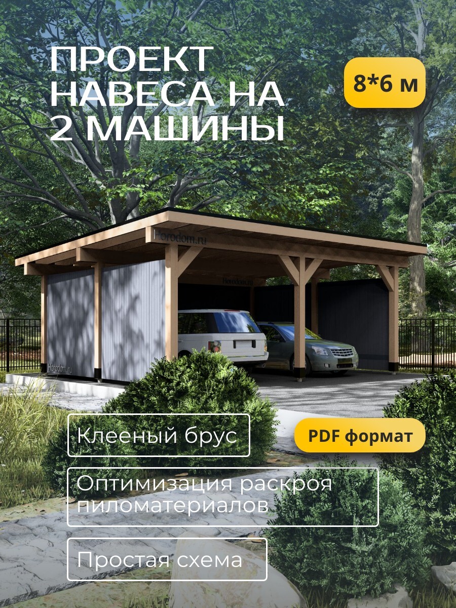 Проект навеса / HDN2 — фото 1